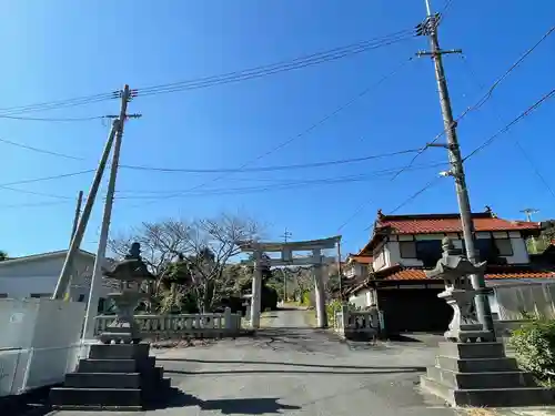 宇部八幡神社の鳥居