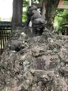 牛嶋神社の狛犬