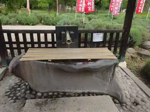 櫻岡大神宮の手水舎