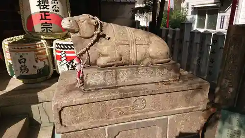 走水神社の狛犬