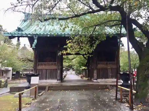 祐天寺の山門・神門