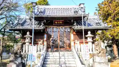 白山社の本殿・本堂