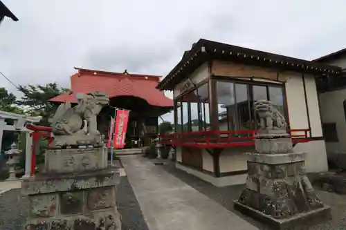 大鏑神社の狛犬