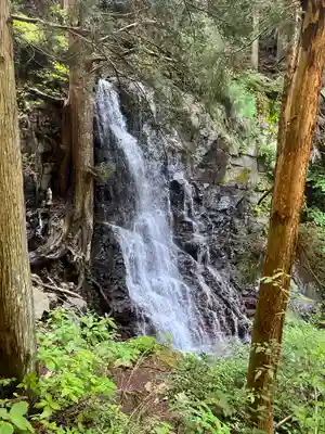 母の白滝神社の周辺