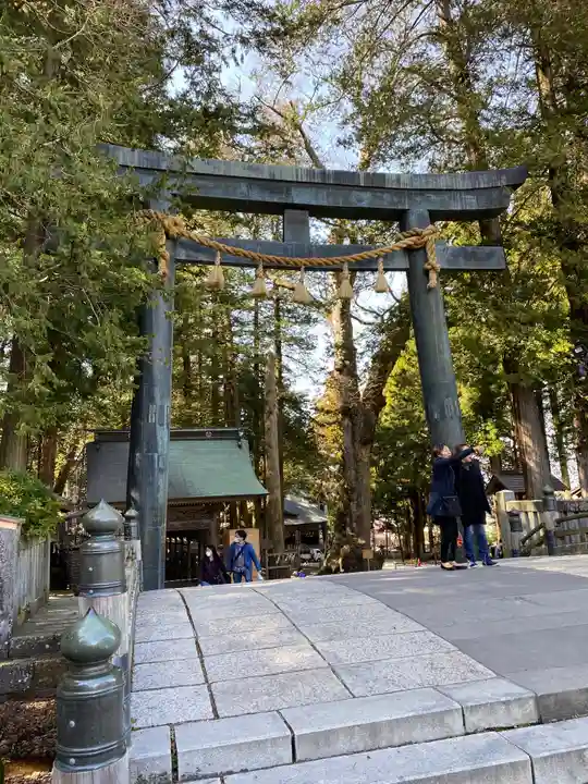 諏訪大社の鳥居