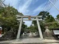 針綱神社の鳥居