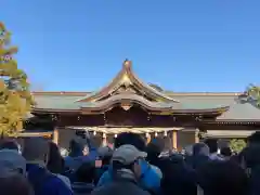 寒川神社の本殿