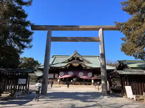 靖國神社の鳥居