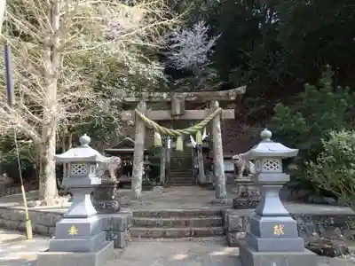行相神社の鳥居
