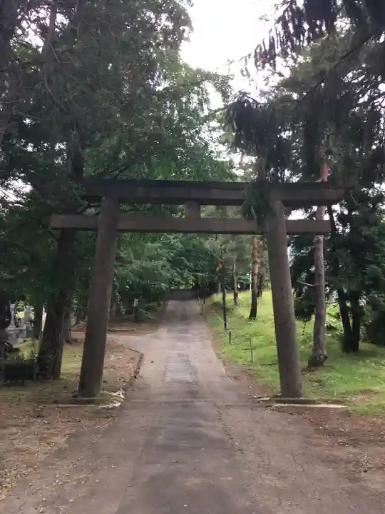 相馬神社の鳥居