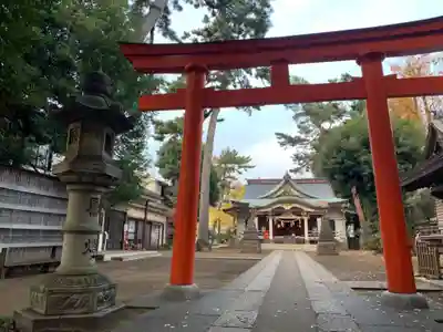 天沼八幡神社の鳥居