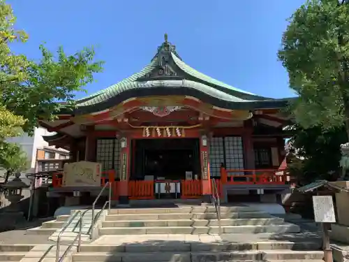 阿倍王子神社の本殿