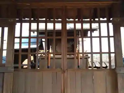 神明社(久地野)の本殿・本堂