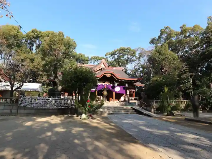 敏馬神社の本殿・本堂