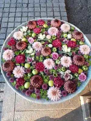 行田八幡神社の手水舎