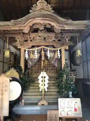 西刀神社の本殿・本堂