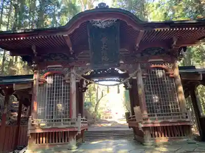 秋葉寺の山門・神門