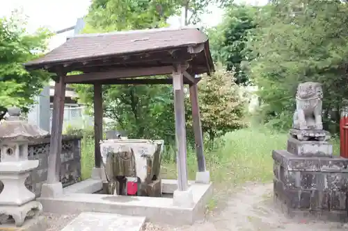 八幡神社の手水舎