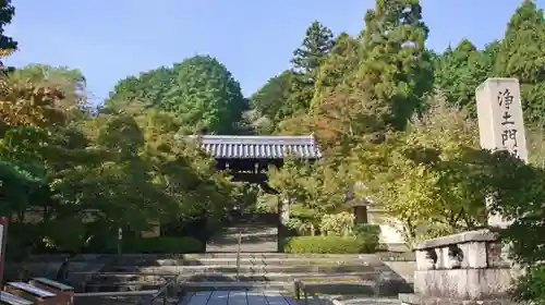 光明寺（粟生光明寺）の山門・神門