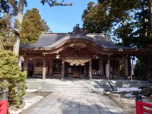 越中一宮 髙瀬神社の本殿・本堂