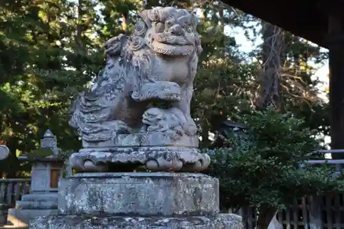 田村神社の狛犬