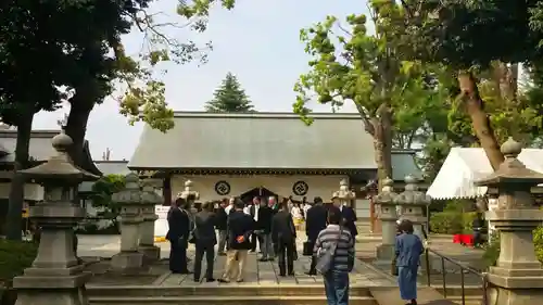 松陰神社の本殿・本堂