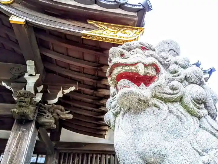 八幡神社(椋岡八幡神社)の狛犬