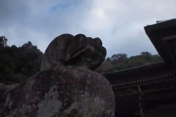 一畑薬師の狛犬