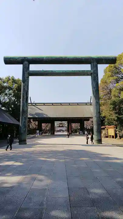 靖國神社の鳥居