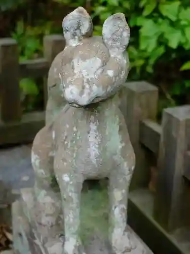 松江城山稲荷神社の狛犬