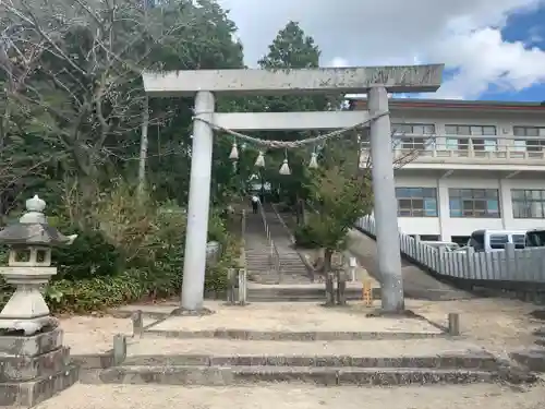 米野木神明社の鳥居