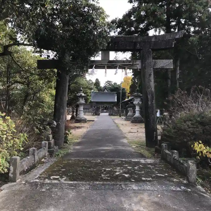 大神山神社本宮の鳥居