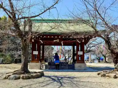 大阪護國神社の手水舎
