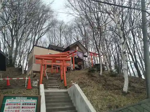 清田稲荷神社の鳥居