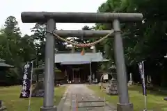 三春大神宮の鳥居