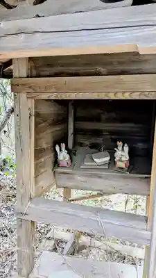 薬師堂厳島神社の狛犬