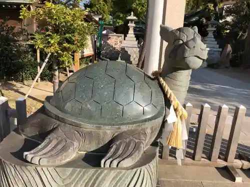 亀有香取神社の狛犬