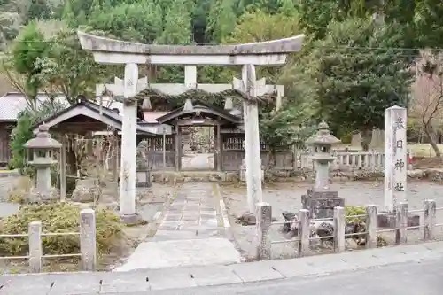 春日神社の鳥居