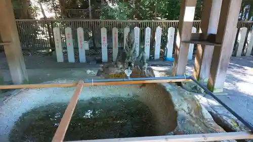 近江神宮の手水舎