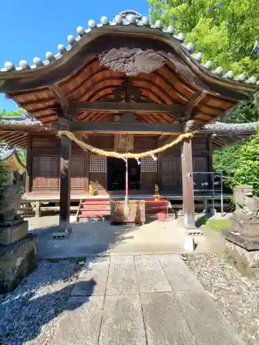 網戸神社の本殿