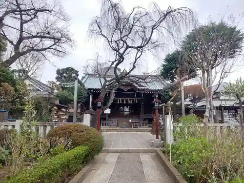 白山神社の庭園