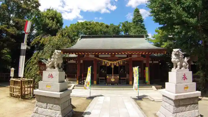 新田神社の本殿・本堂