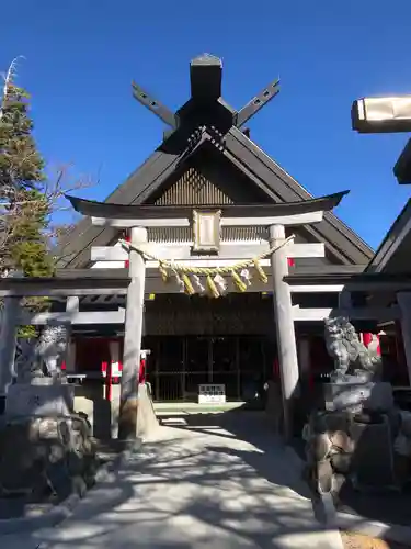 冨士山小御嶽神社の鳥居