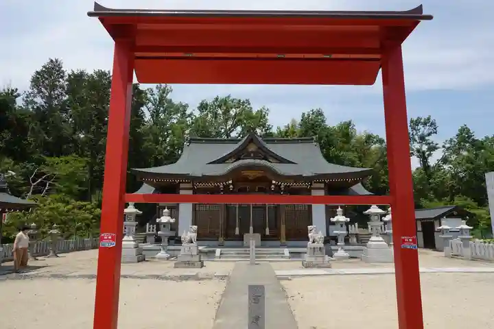 闘鶏野神社の本殿・本堂