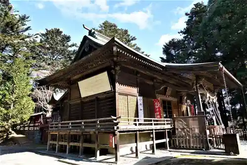 三春大神宮の本殿・本堂