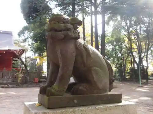 飯香岡八幡宮の狛犬