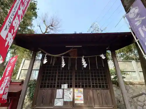 石川神社の本殿・本堂