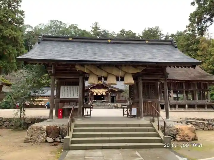 熊野大社の山門・神門