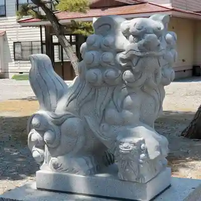 上磯八幡宮の狛犬