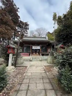 平出雷電神社の本殿・本堂